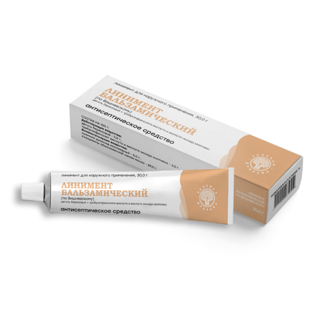 Фото Линимент бальзамический по Вишневскому (Зеленая Дубрава), 30 г
