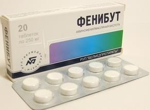 Фото Фенибут, таблетки 250 мг, 10 шт