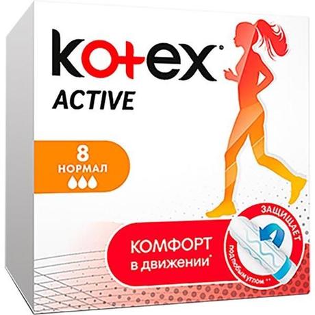 Фото Kotex Active Нормал, тампоны, 8 шт.