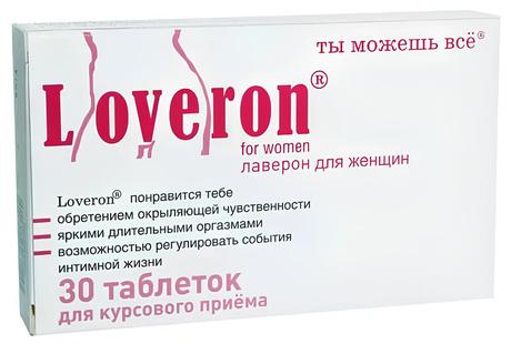 Фото Лаверон, таблетки для женщин 250 мг, 30 шт.