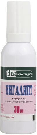 Фото Ингалипт, аэрозоль (Фармстандарт), 30 мл