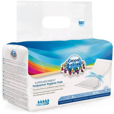 Фото Canpol Прокладки послеродовые, супервпитывающие, 10 шт.