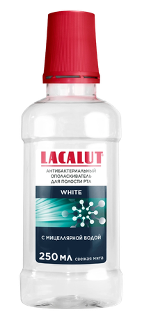 Фото Лакалют White, ополаскиватель для полости рта, 250 мл