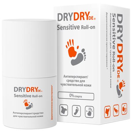 Фото Драй Драй де Сенситив, средство от потоотделения для чувствительной кожи 50 мл, 1 шт.