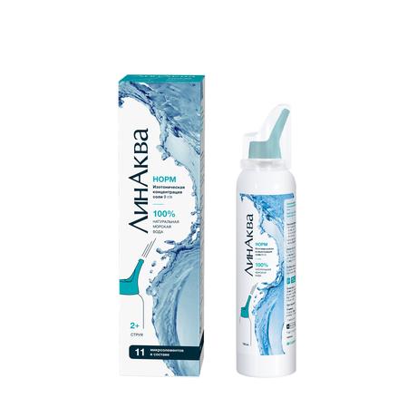 Фото ЛинАква Норм, средство для промывания носа 0.9%, 150 мл