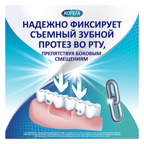 Фото Корега Защита Десен, крем для фиксации зубных протезов, 40 г