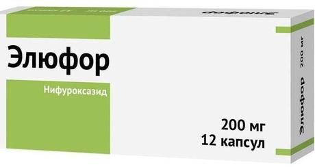 Фото Элюфор, капсулы 200 мг, 12 шт.