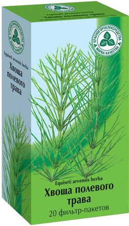 Фото Хвоща полевого трава, пакетики 1,5 г, 20 шт.