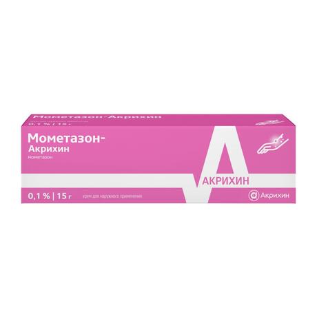 Фото Мометазон-Акрихин, крем 0.1%, 15 г