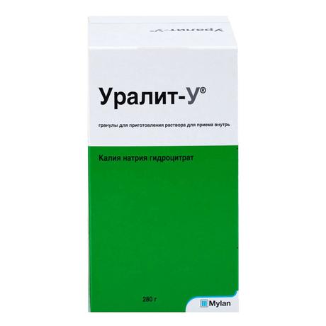 Фото Уралит-У, гранулы д/приг раствора д/приема внутрь, 280 г