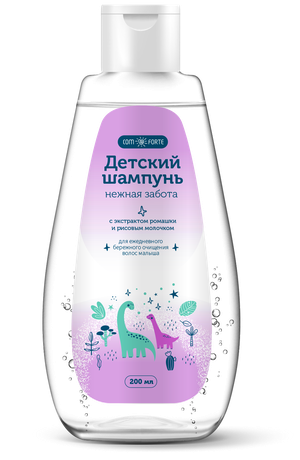Фото Детский шампунь Нежная забота ComForte, 200 мл