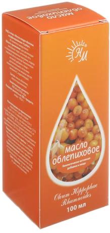 Фото Масло облепиховое пищевое 100 мл, 1 шт.