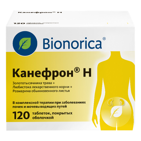 Канефрон Н, таблетки покрытые оболочкой, 120 шт.