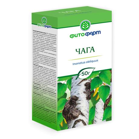 Фото Чага гриб (Фитофарм), 50 г