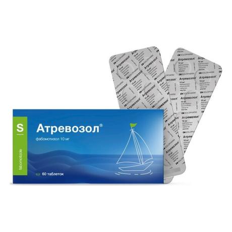 Фото Атревозол, таблетки 10мг, 60 шт.