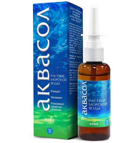 Фото АкваСол Морская вода и алоэ спрей 50 мл