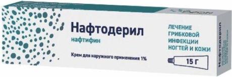 Фото Нафтодерил, крем 1%, 15 г