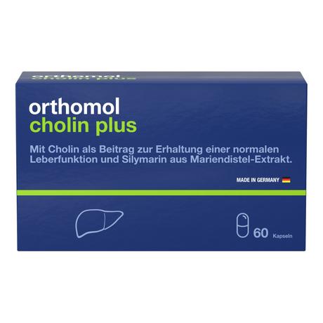 Фото Ортомоль Холин плюс, капсулы, 60 шт.