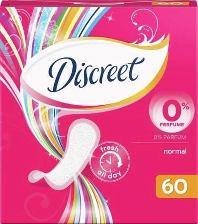 Фото Прокладки ежедневные Discreet Normal, 60 шт.