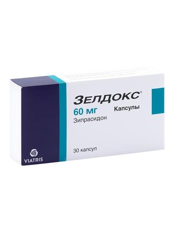 Фото Зелдокс, капсулы 60 мг, 30 шт.