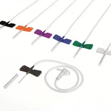 Фото Устройство для вливания в малые вены игла-бабочка 24G (0,55*19мм), 1 шт.