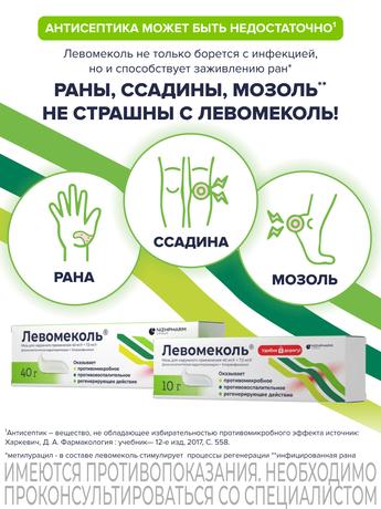 Фото Левомеколь, мазь 40 г