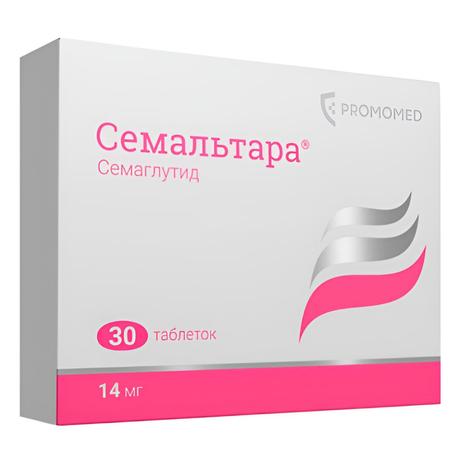 Фото Семальтара, таблетки 14 мг, 30 шт.