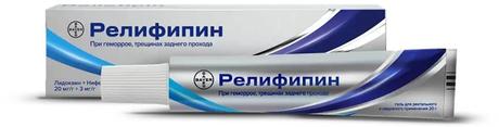 Фото Релифипин, гель 20 мг/г+3 мг/г, 20 г