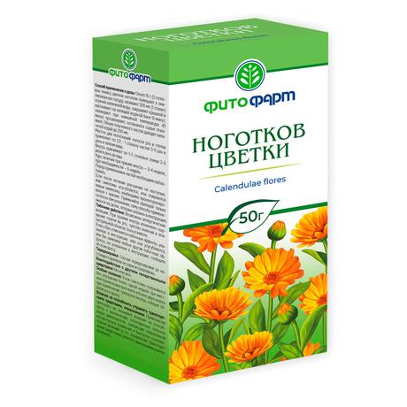 Фото Ноготков цветки, 50 г