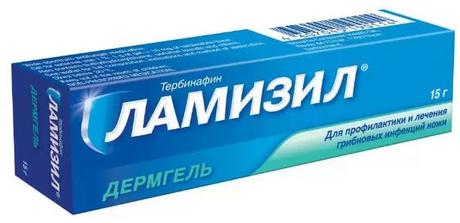 Фото Ламизил Дермгель, гель 1%, 15 г