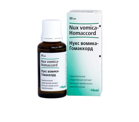 Фото Нукс Вомика-Гомаккорд, капли 30 мл