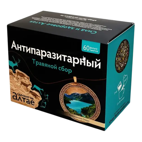 Фото Сбор травяной Антипаразитарный, фильтр-пакеты 1.5 г, 60 шт.