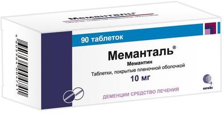Фото Меманталь таблетки, покрытые пленочной оболочкой 10 мг, 90 шт.