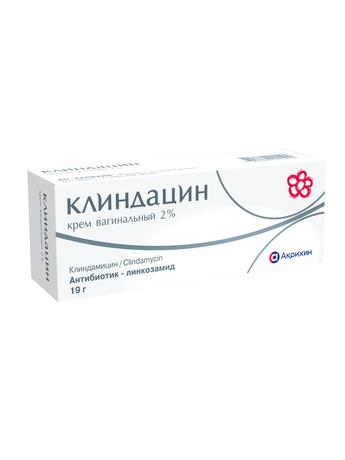 Alt Img Клиндацин, крем вагинальный 2%, туба 19 г