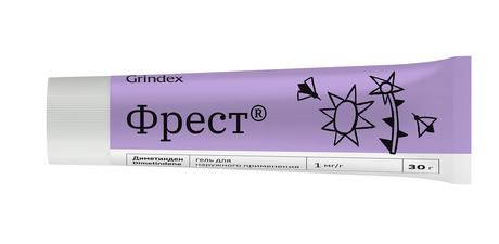 Фото Фрест, гель для наружного применения 1 мг/г, туба 30 г