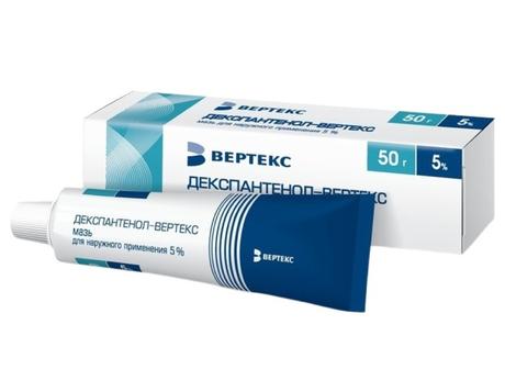 Фото Декспантенол-Вертекс, мазь 5%, 50 г