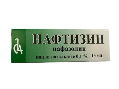 Фото Нафтизин, капли 0,1% фл/кап, 15 мл