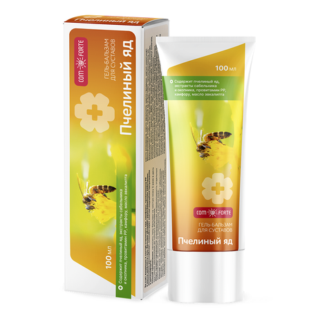 Фото Пчелиный Яд ComForte, гель-бальзам косметический, 100 мл