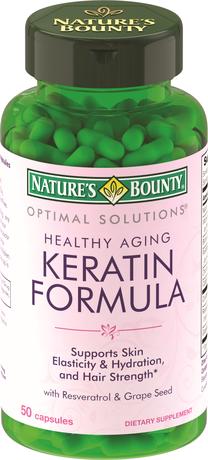 Фото Nature's Bounty Капсулы кератин формула, 50 шт.
