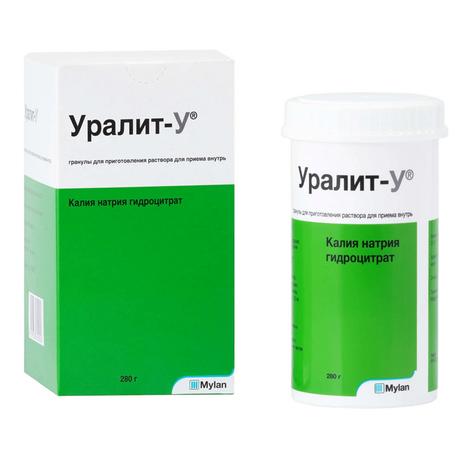 Фото Уралит-У, гранулы д/приг раствора д/приема внутрь, 280 г