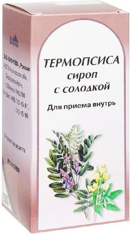 Фото Термопсиса с солодкой сироп, 100 г