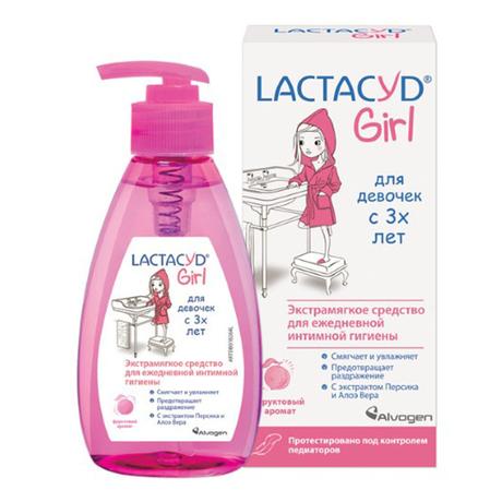Фото Лактацид Girl, средство для интимной гигиены для девочек 200 мл, 1 шт.