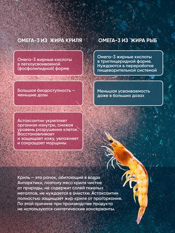 Фото Омега-3 Крилевый жир, капсулы, 60 шт.