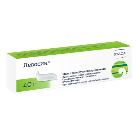 Фото Левосин, мазь 40 г
