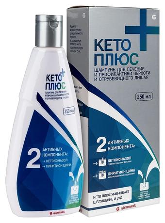 Фото Кето Плюс, шампунь 250 мл