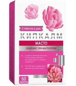 Фото Кипкалм Масто (комплекс при мастопатии), таблетки, 60 шт.