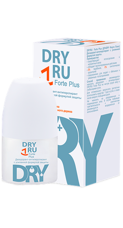 Фото Драйру Forte Plus, дезодорант-антиперспирант, 50 мл