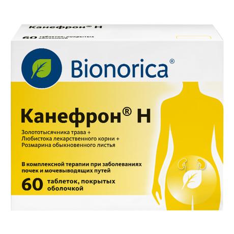Канефрон Н, таблетки покрыт. плен. об., 60 шт.