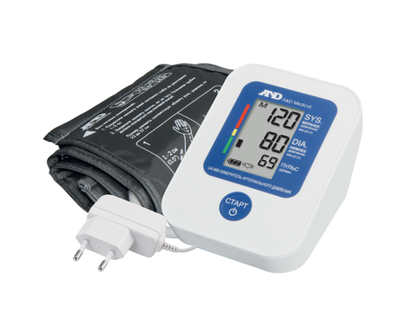 Фото Тонометр AND UA-888 AC автоматический с адаптером, манжета 23–37 см