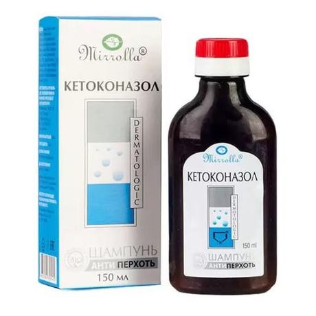 Фото Мирролла, шампунь от перхоти с кетоконазолом 2%, 150 мл